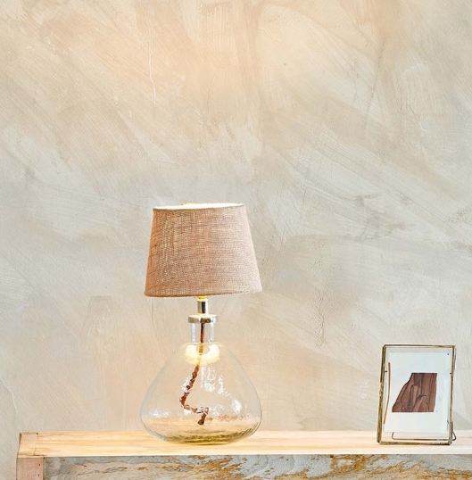 Nkuku_Baba_Glass_Lamp_Clear_Small_Lifestyle