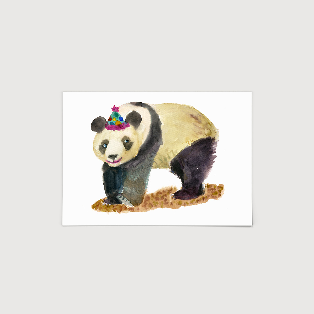 Party Panda Art Print
