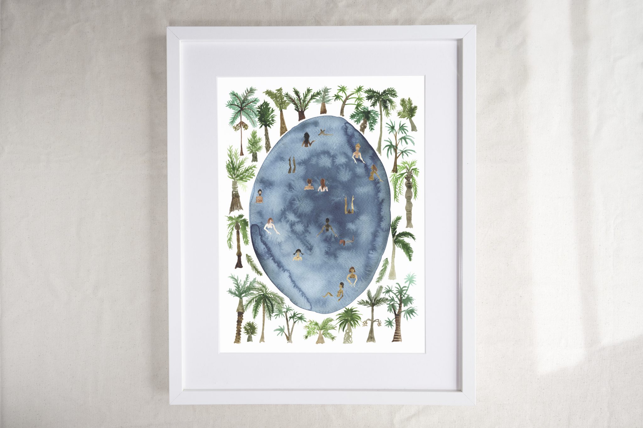 Swim Wild Art Print