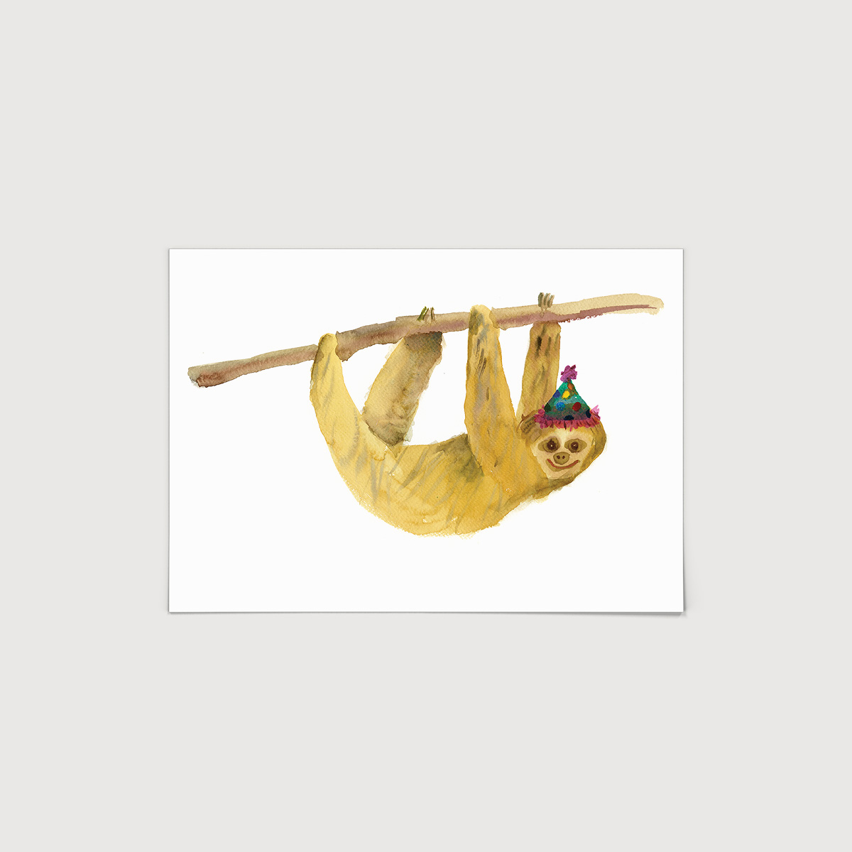 Sloth Art Print