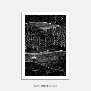 Catching Stars Art Print A3 - Wilderness Series