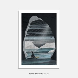 Ice Adventure Art Print