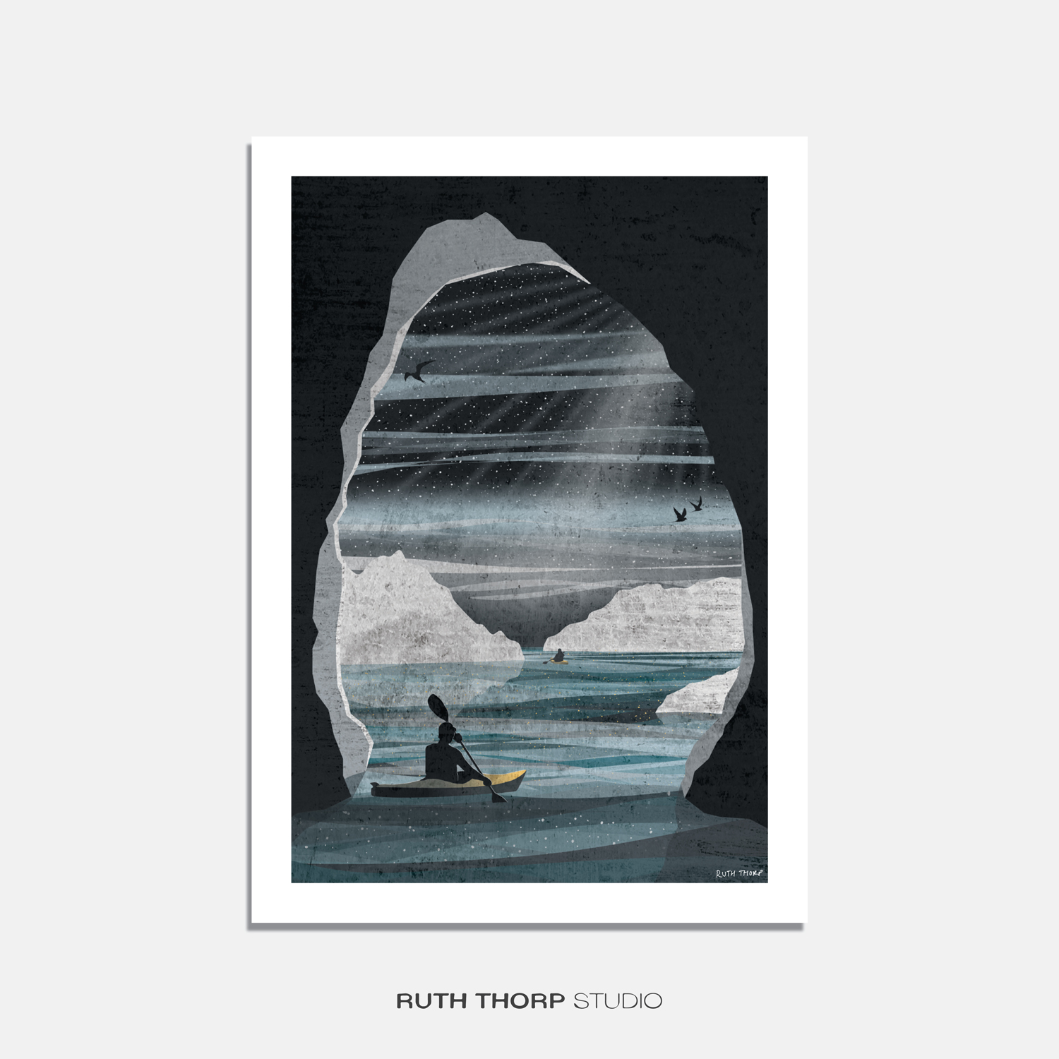 Ice Adventure Art Print