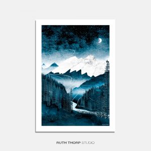 Tramontana Art Print - Wild Wind Series