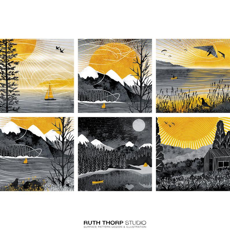 Journey Collection - Box of 12 Cards and Envelopes - Image 4