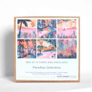 Paradise Collection - Box of 12 Cards and Envelopes