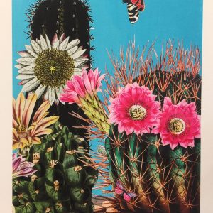Big Cactus II A3 Art Print