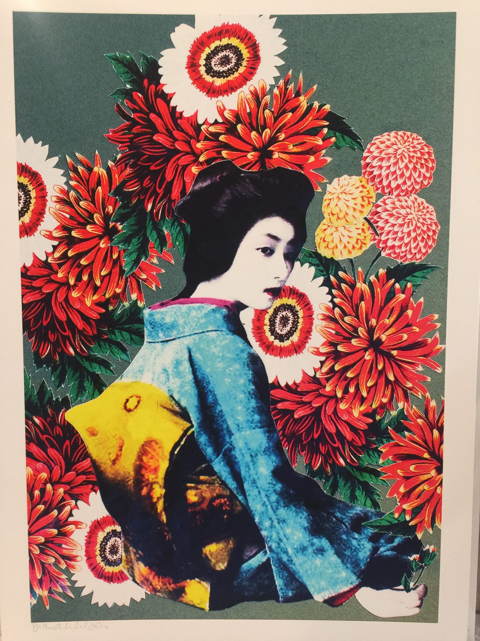 Geisha A4 Art Print