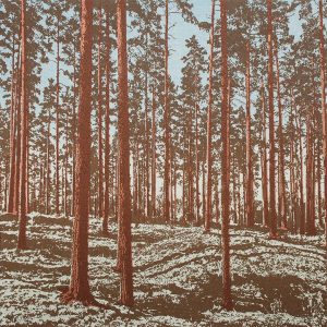 Swedish Pines Limited Edition Screen Print