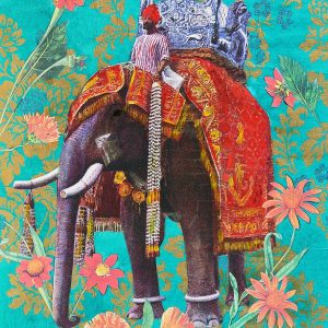 A4 Exotic Elephant Print