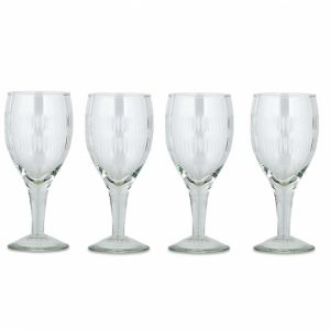 Mila Wine Glasses - Set of 4 (Clear)