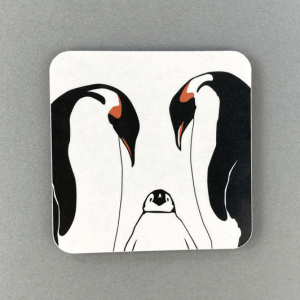 Penguin_Ink_Penguin_Family_Coaster