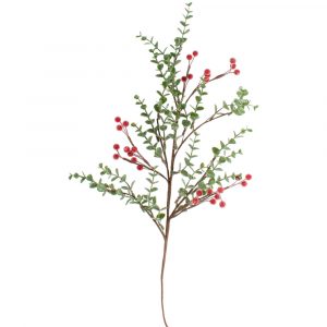 Frosted Red Berry Spray