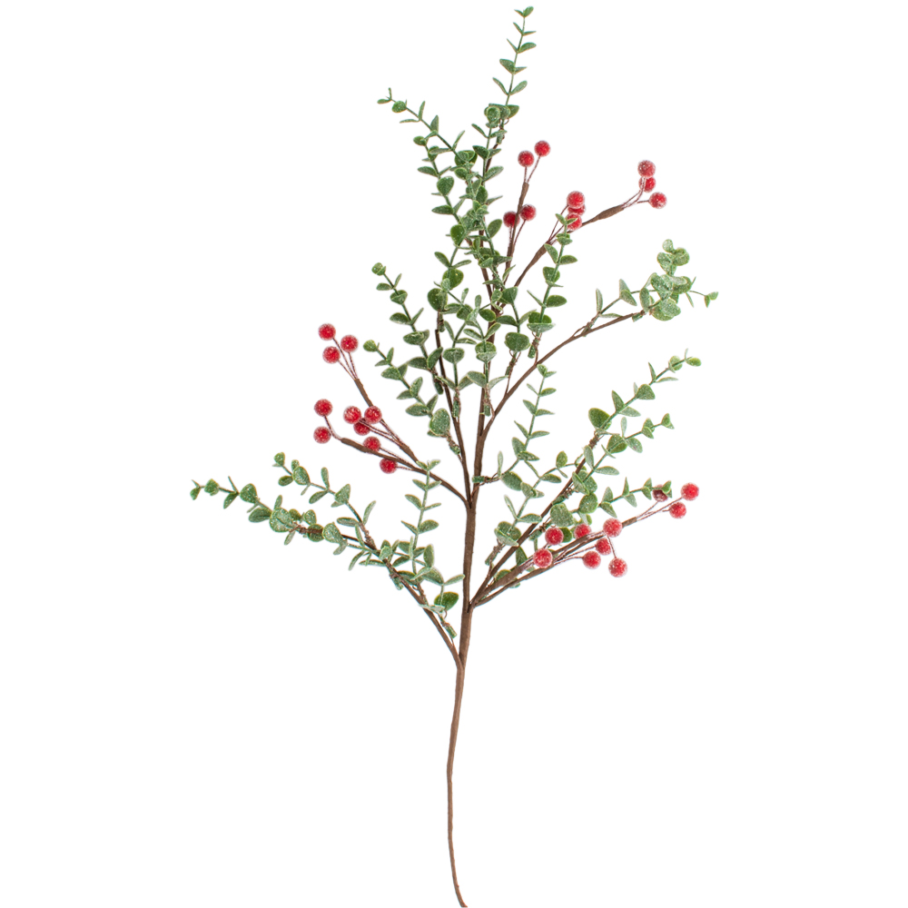 Frosted Red Berry Spray