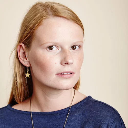 Just_Trade_Hammered_Brass_Star_Earrings_Lifestyle