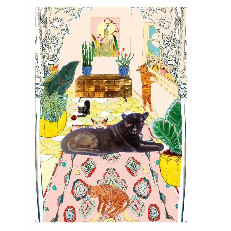Wildflower_Cards_Crazy_Cats_Print
