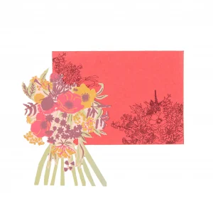 East_End_Press_Greetings_Card_Peonie_Bouquet_Pink_Cutout