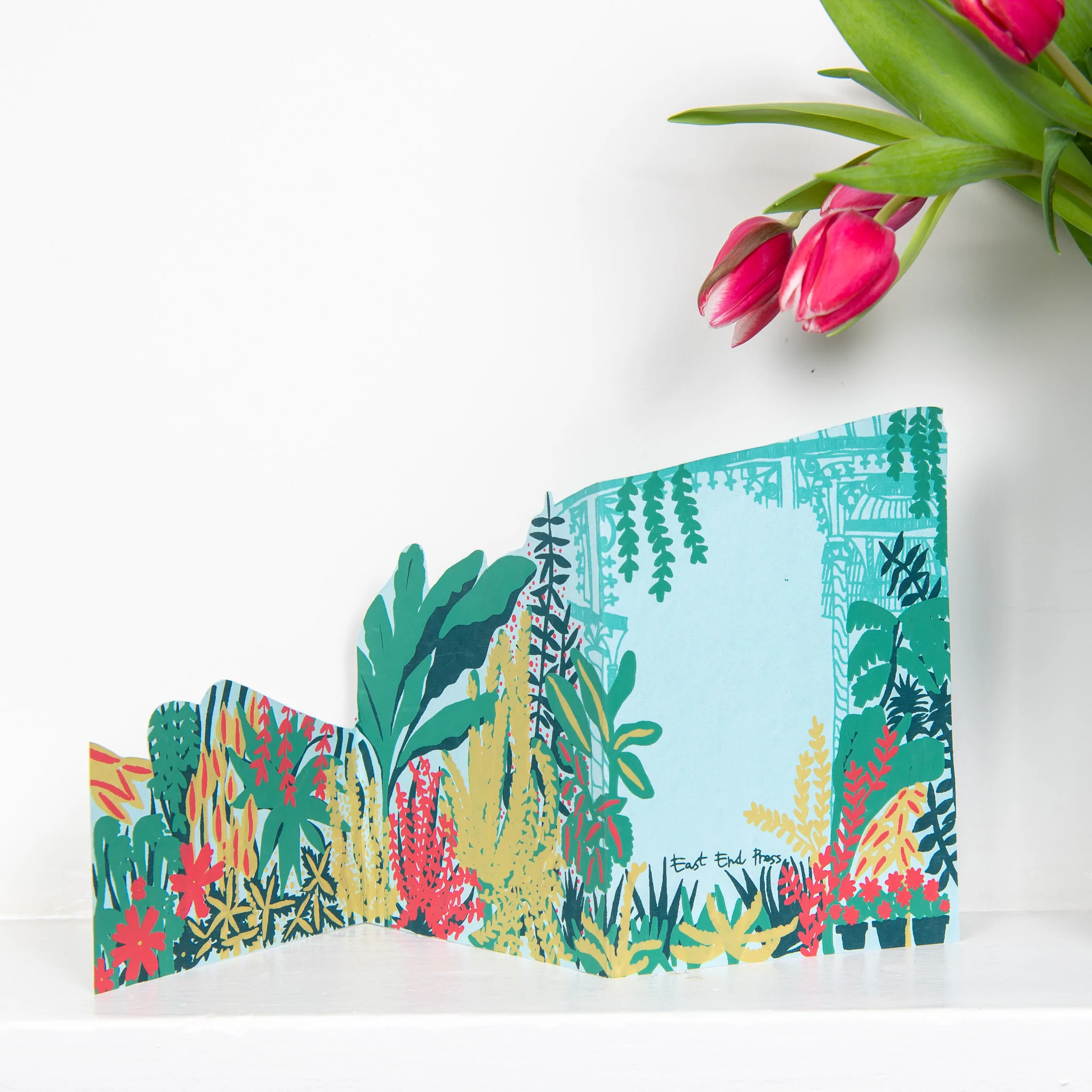 East_End_Press_Botanic_Garden_Greetings_Card_Unfolded
