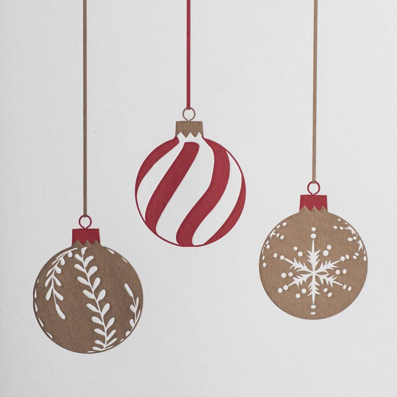 Bauble Trio Green Card - Image 2