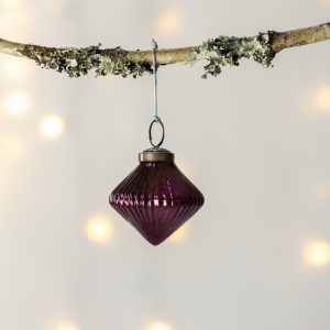 Ribbed Lantern Decoration