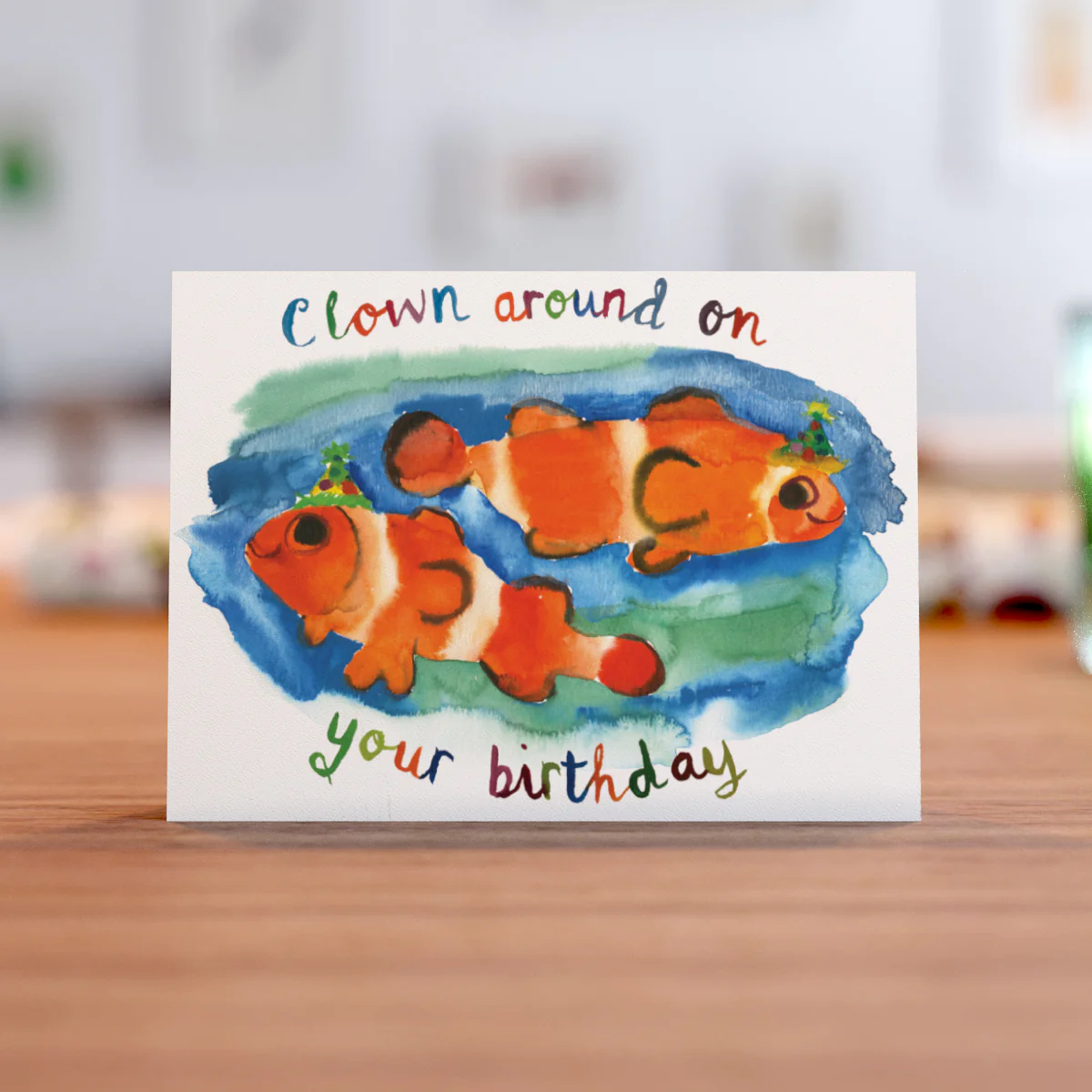 Clown Around Birthday Card - Image 3