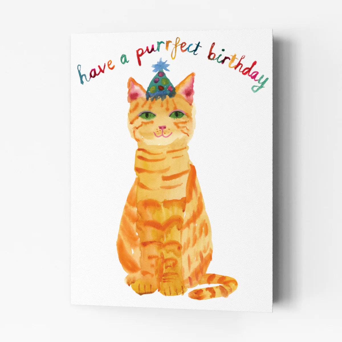 Have A Purrfect Birthday Cat Card