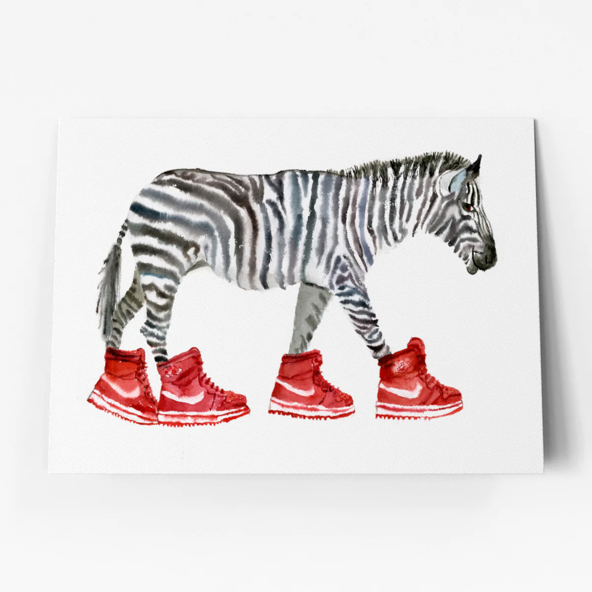 Zebra Birthday Card - Image 2