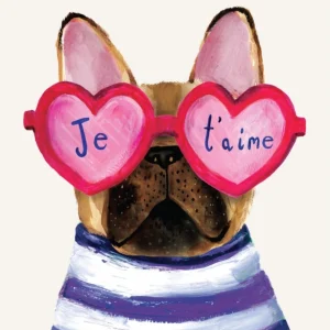 Fancy French Valentine's Card