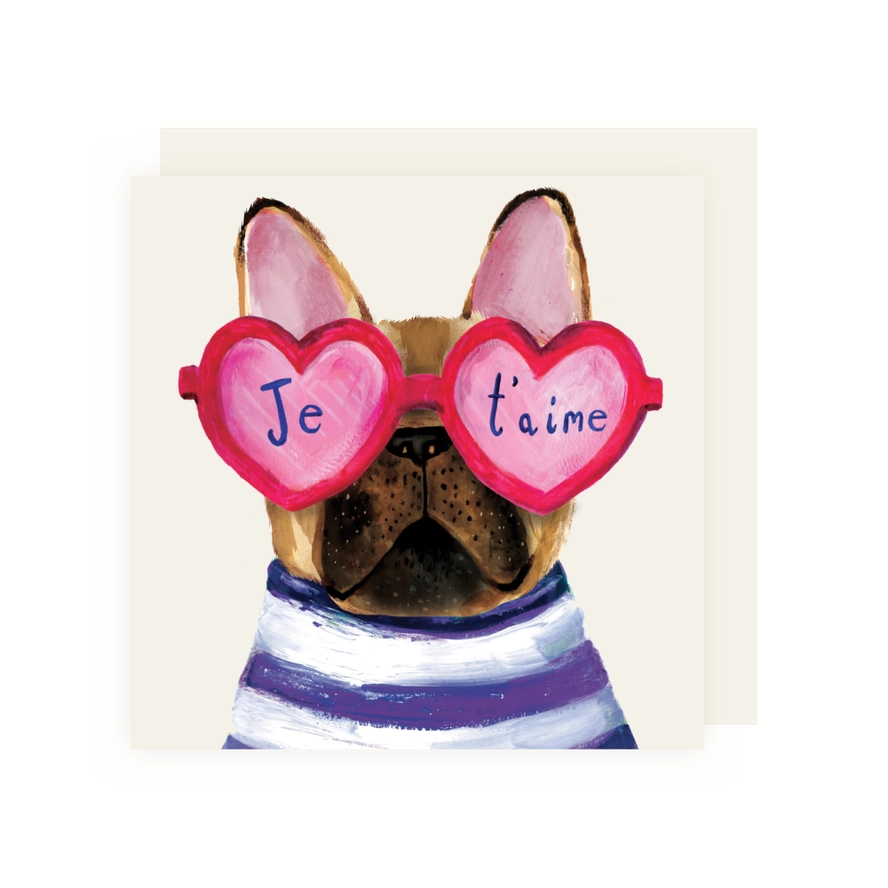 Fancy French Valentine's Card - Image 2