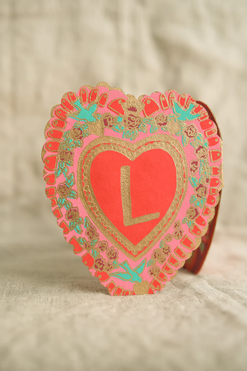 Love Heart Concertina Card - Image 2