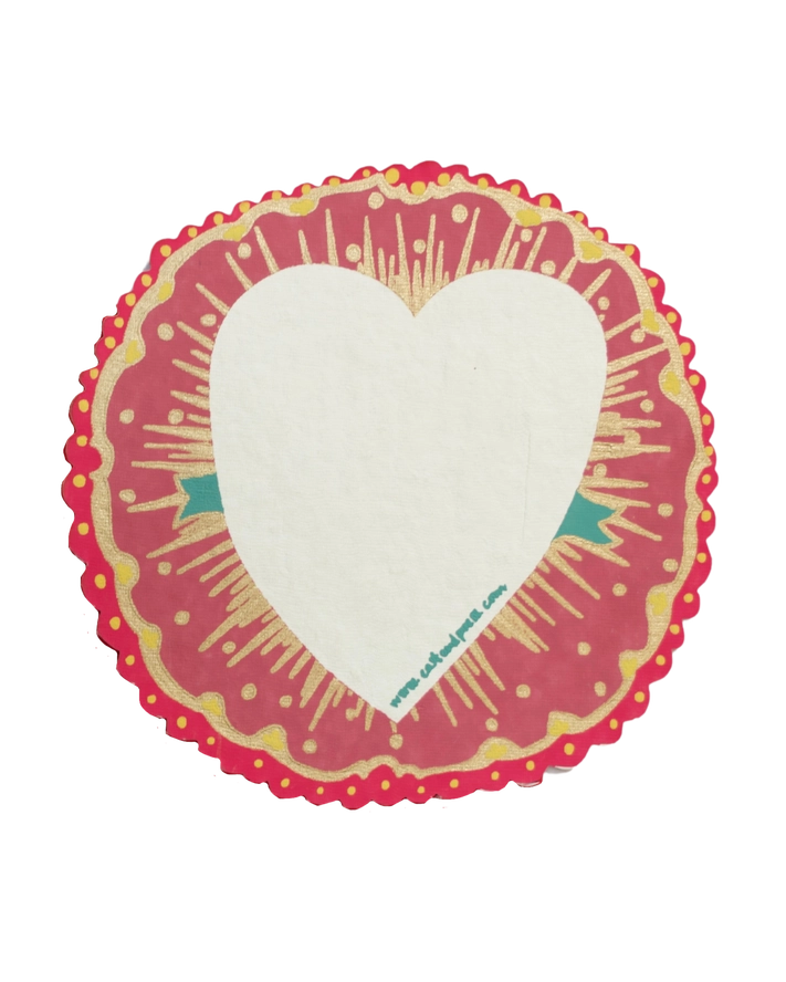 Ribbon Heart Greeting Card - Image 4