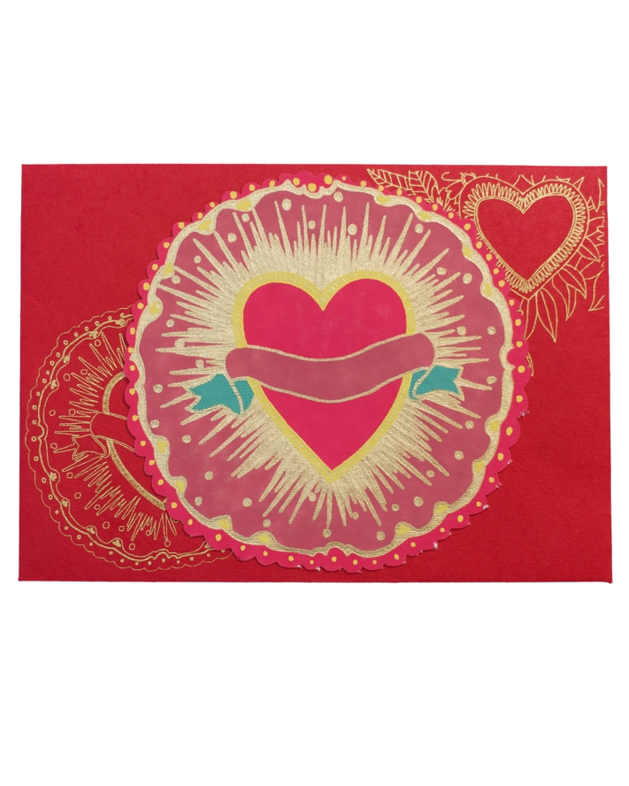 Ribbon Heart Greeting Card - Image 5