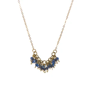 Elizabeth Strand Pendant Necklace - Navy