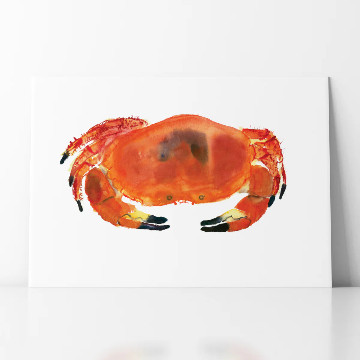 Crab A4 Art Print - Image 2