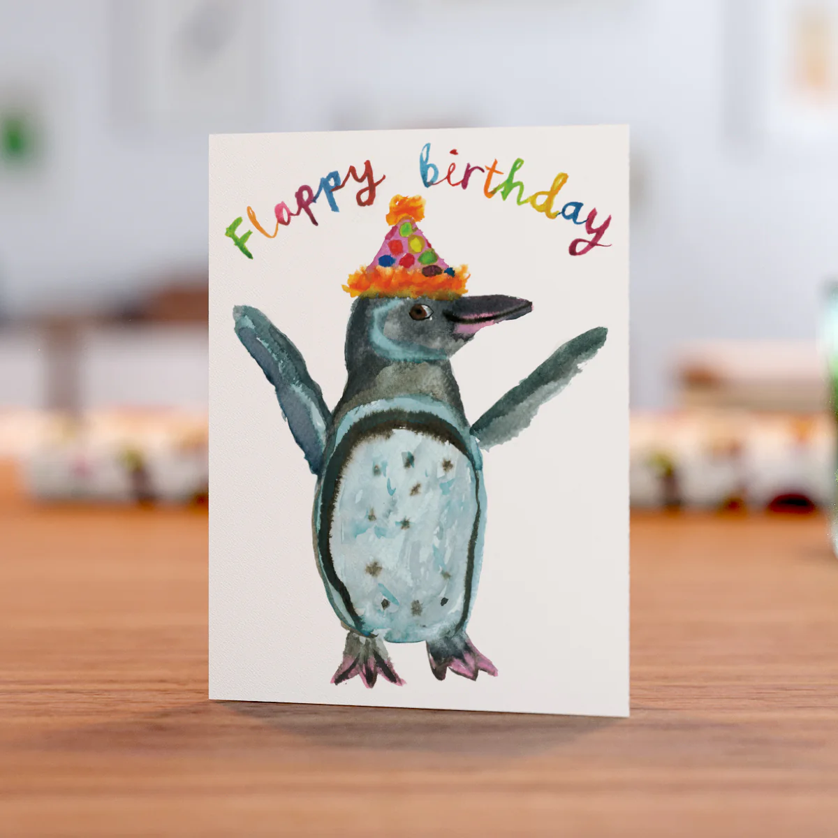 Flappy Birthday Greeting Card - Image 3
