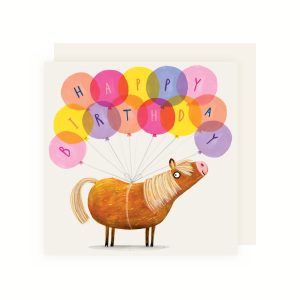 Happy Birthday Horse Card