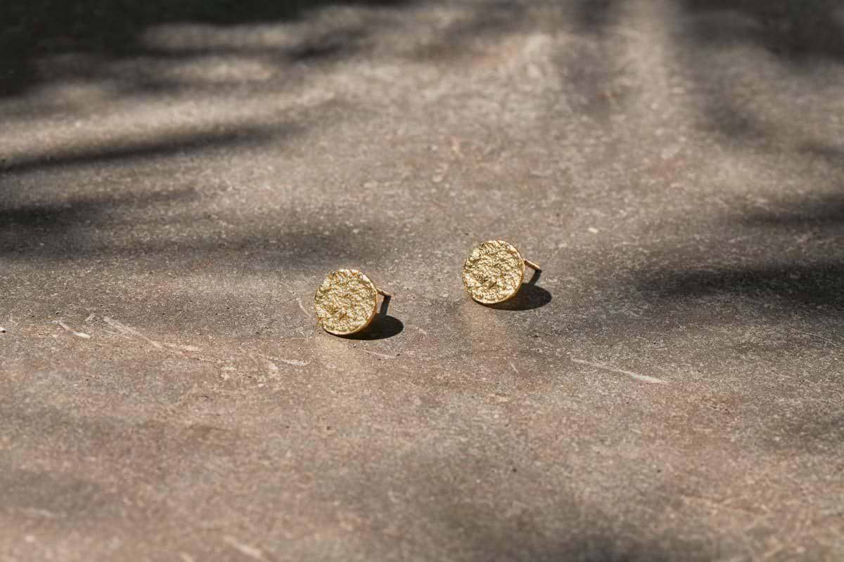 Karnataka disc earrings