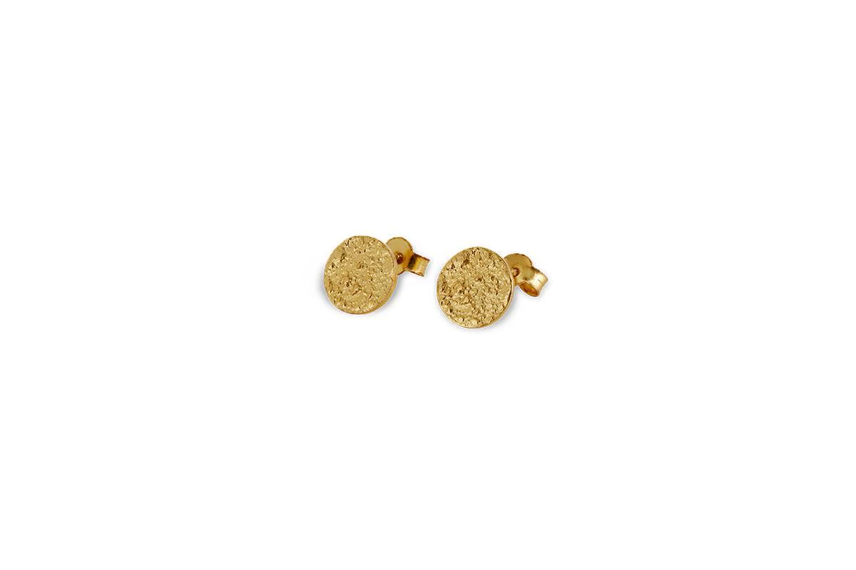Karnataka Disc Stud Earrings - Image 2