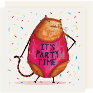 It's Party Time Birthday Card