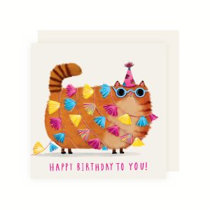 Birthday Cat Card