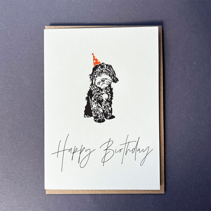 Birthday Dog Card