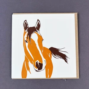 Horse Greeting Card