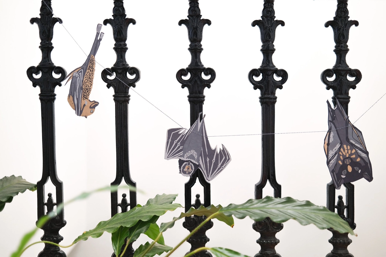Bat Paper Garland - 3 Metres Long - Image 2