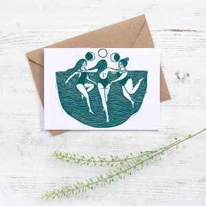 Women on the Water Greeting Card