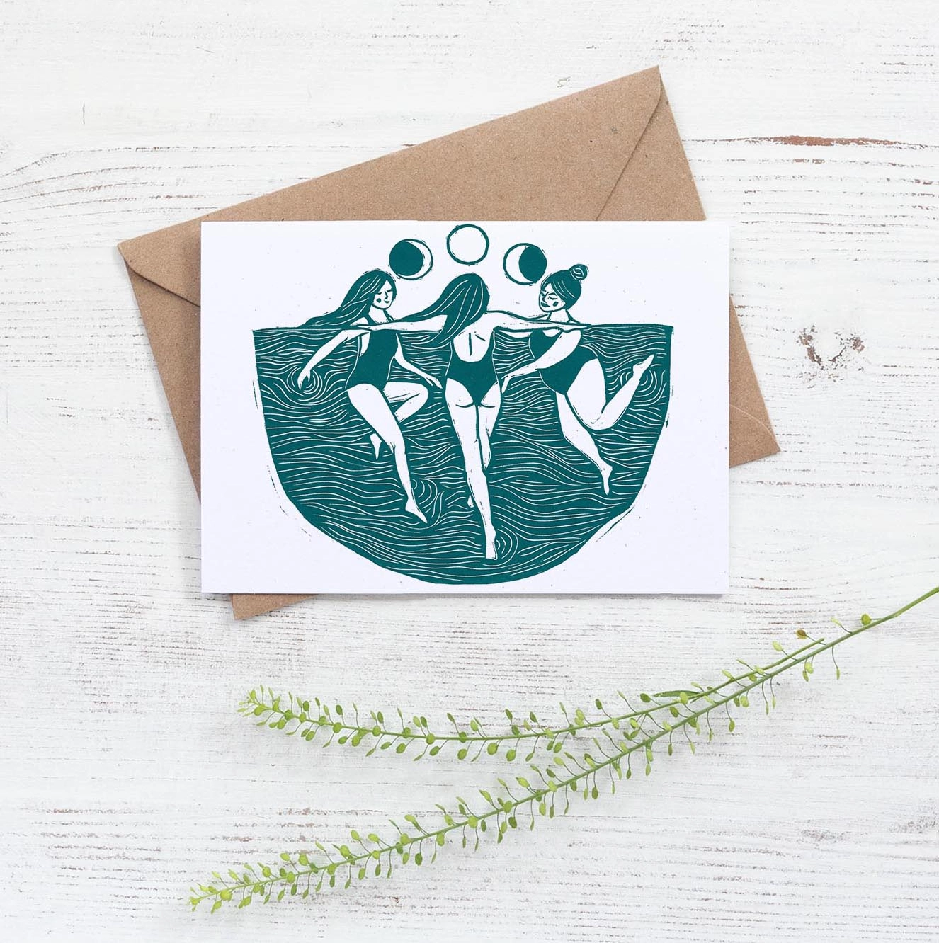 Women on the Water Greeting Card