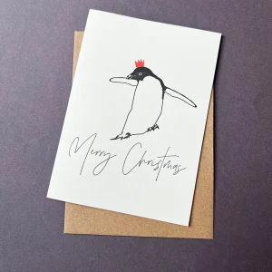 Christmas Penguin Card