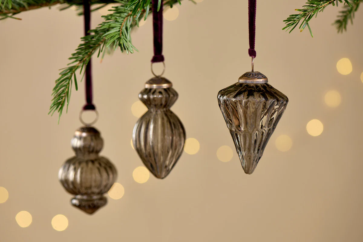 Manipur Baubles - Smoke - Set of 3 - Image 2