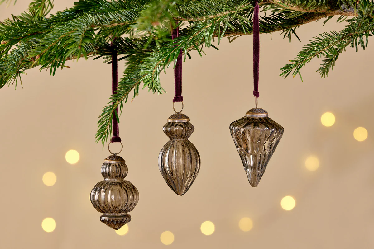 Manipur Baubles - Smoke - Set of 3 - Image 5