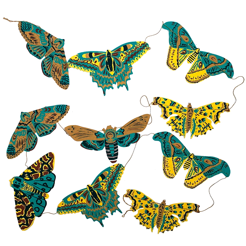 Moths Paper Garland - Image 2