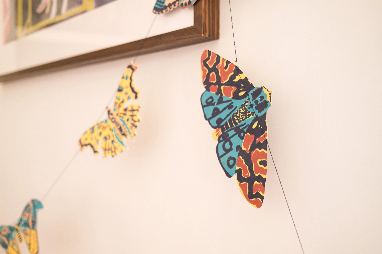 Moths Paper Garland - Image 3